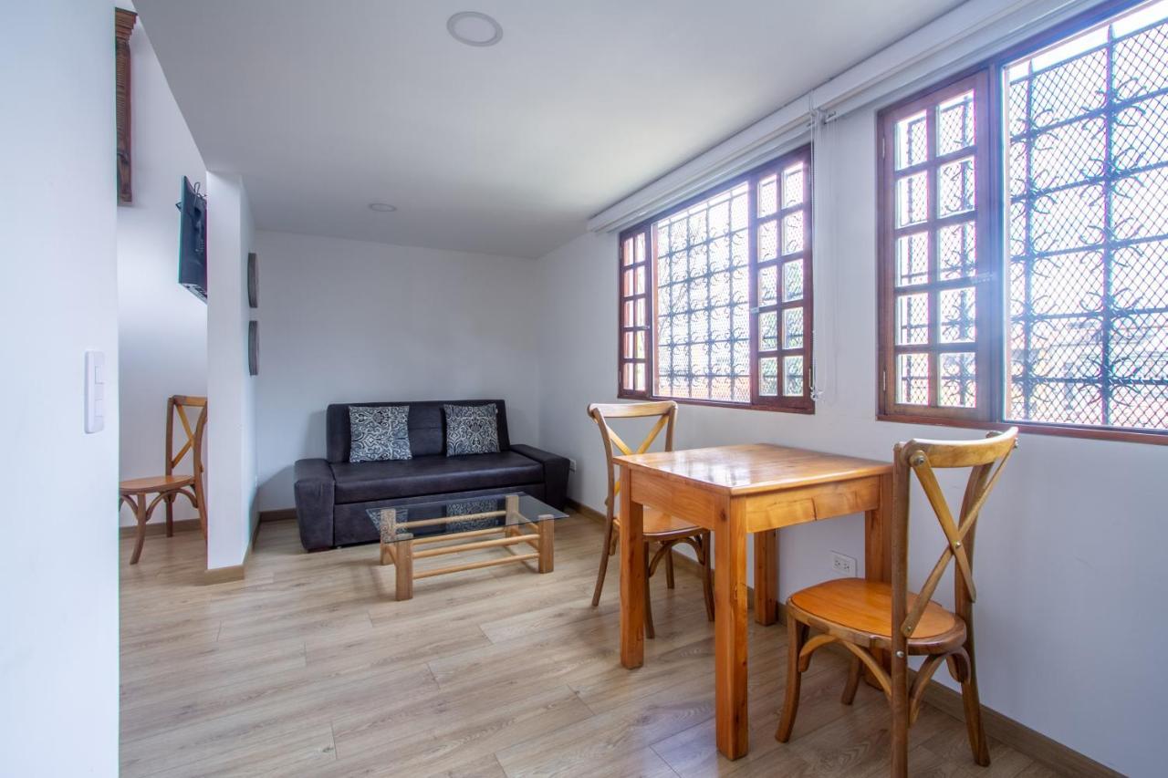 Apartaestudios La Candelaria Bogotá Eksteriør billede