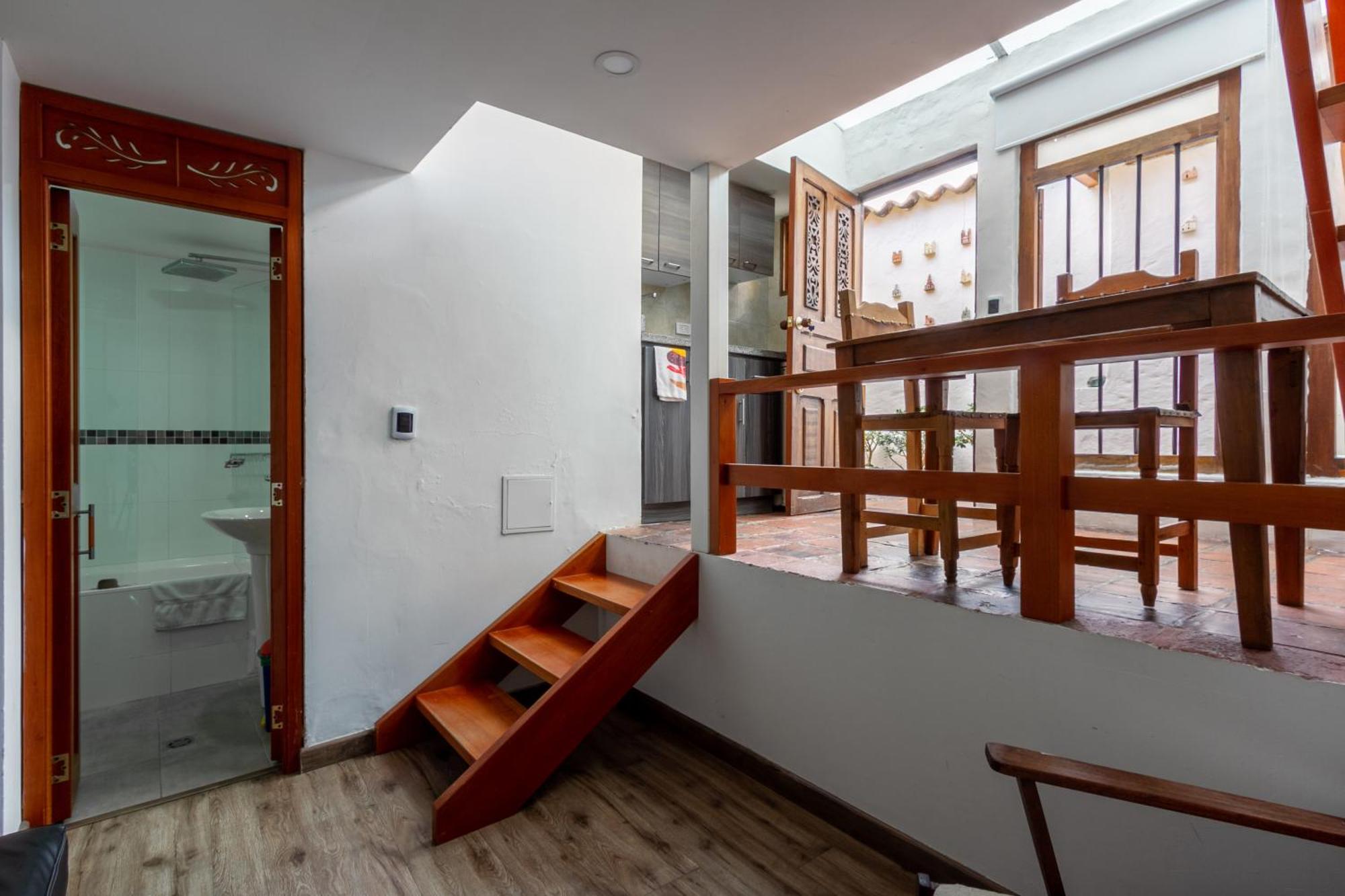 Apartaestudios La Candelaria Bogotá Eksteriør billede